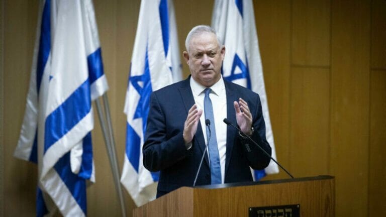 Israels Verteidigungsminister Benny Gantz
