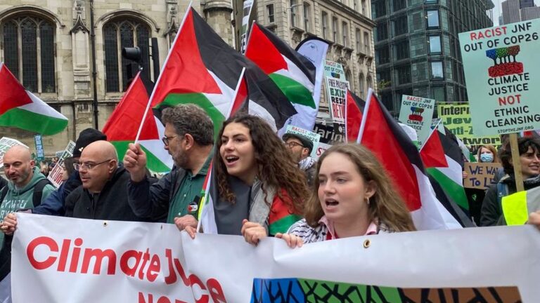 Antisemitische Demonstration beim Klimagipfel in Glasgow