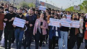 Demonstration in Suleymaniah