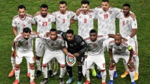 Fussballnationalmannschaft der Vereinigtem Arabischen Emirate beim "Asian Cup" 2019