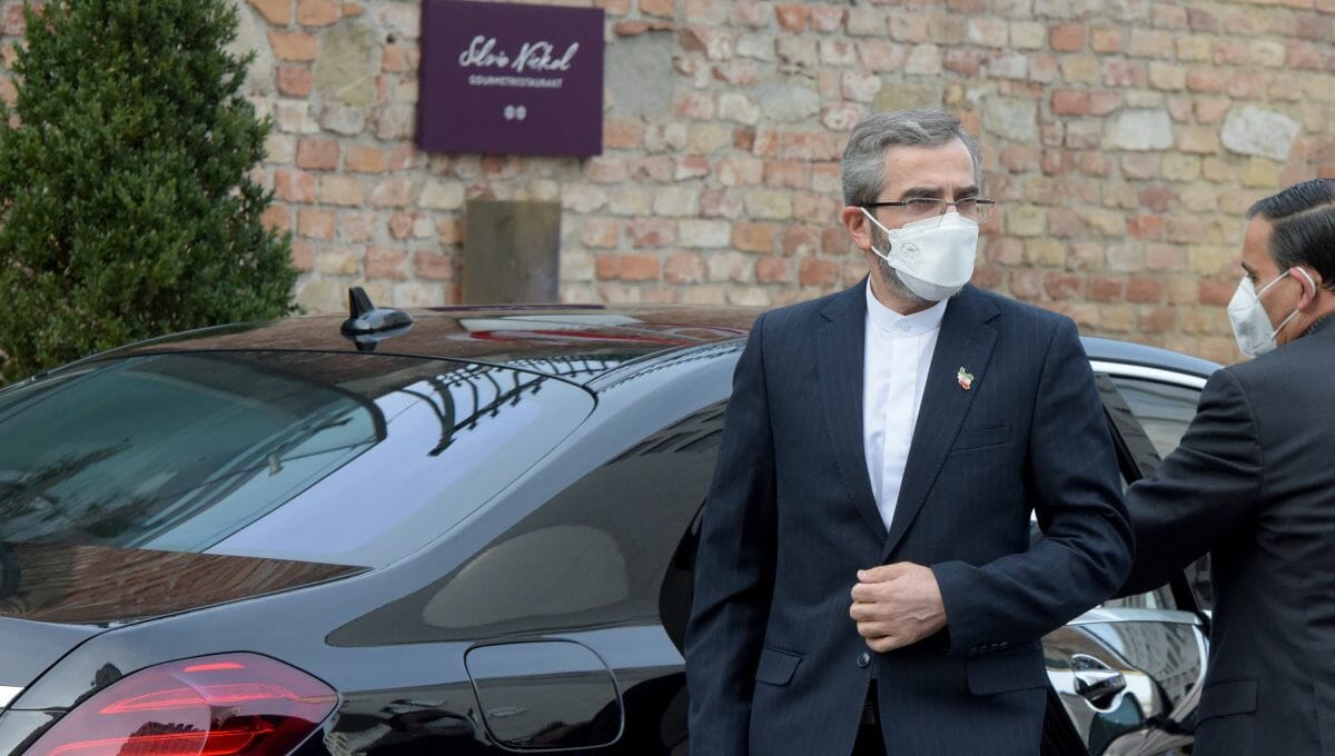 Der iranische Chefunterhändler für Atomfragen, Ali Bagheri Kani, trifft bei den Wiener Atomgesprächen ein