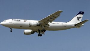 Airbus der Fluglinie "Iran Air"