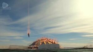 Video des Raketen- und Drohnenangriffs auf ein Modell der israelischen Atomanlage in Dimona