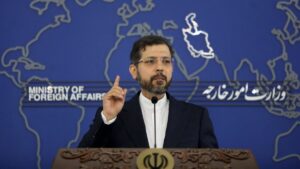 Der Sprecher des iranischen Außenministreriums, Saeed Khatibzadeh