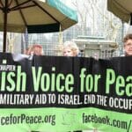 Kundgebung der antiisraelischen Organisation "Jewish Voice For Peace"