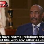 Der Vorsitzende des sudanesischen Übergangsrates, Abdel Fattah Al-Burhan