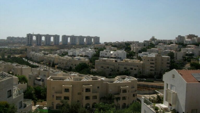 Für das UN-"Amt für die Koordinierung humanitärer Angelegenheiten" gilt die israelische Stadt Modi'in als Siedlung