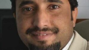 Der in Saudi-Arabien lebende jemenitische Journalist Ali Aboluhom