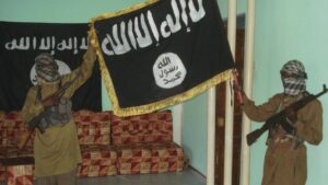 Zwei Kämpfer des somalischen Al-Qaida-Ablegers »Al-Shabab«