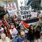 Antiisraelische Demonstration in Chicago