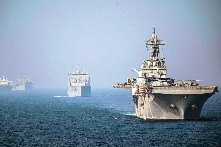 Die 5.Flotte der US-Navy organisierte die Übung, an der u. a. Israel und Saudi-Arabien teilnahmen. (© imago images/ZUMA Wire)