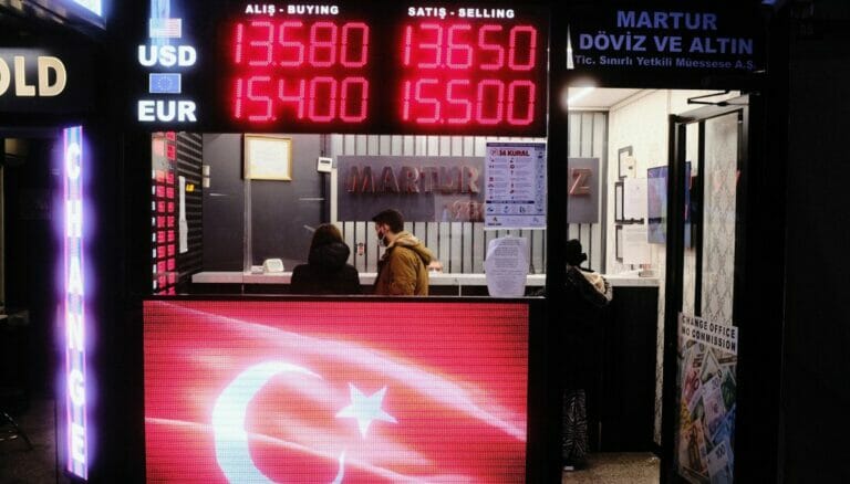 Talfahrt der türkischen Währung geht weiter