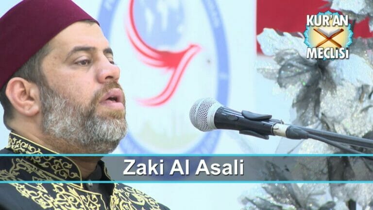 Der syrische Koranrezitator Zaki Al-Asali
