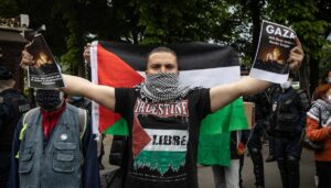 Antiisraelische Demonstration in Paris im Mai 2021