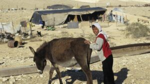 Siedlung israelischer Beduinen im Negev