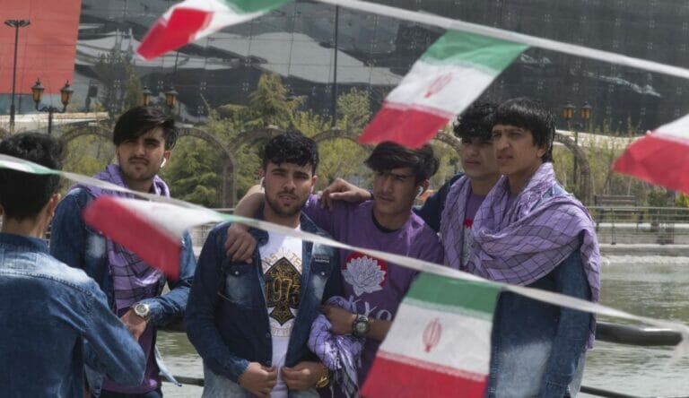 Afghanische Flüchtlinge im Iran