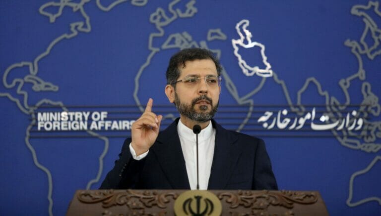 Der Sprecher des iranischen Außenministeriums Saeed Khatibzadeh