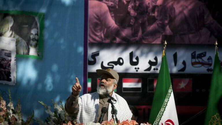Der Revolutionsgarden-General Reza Naghdi