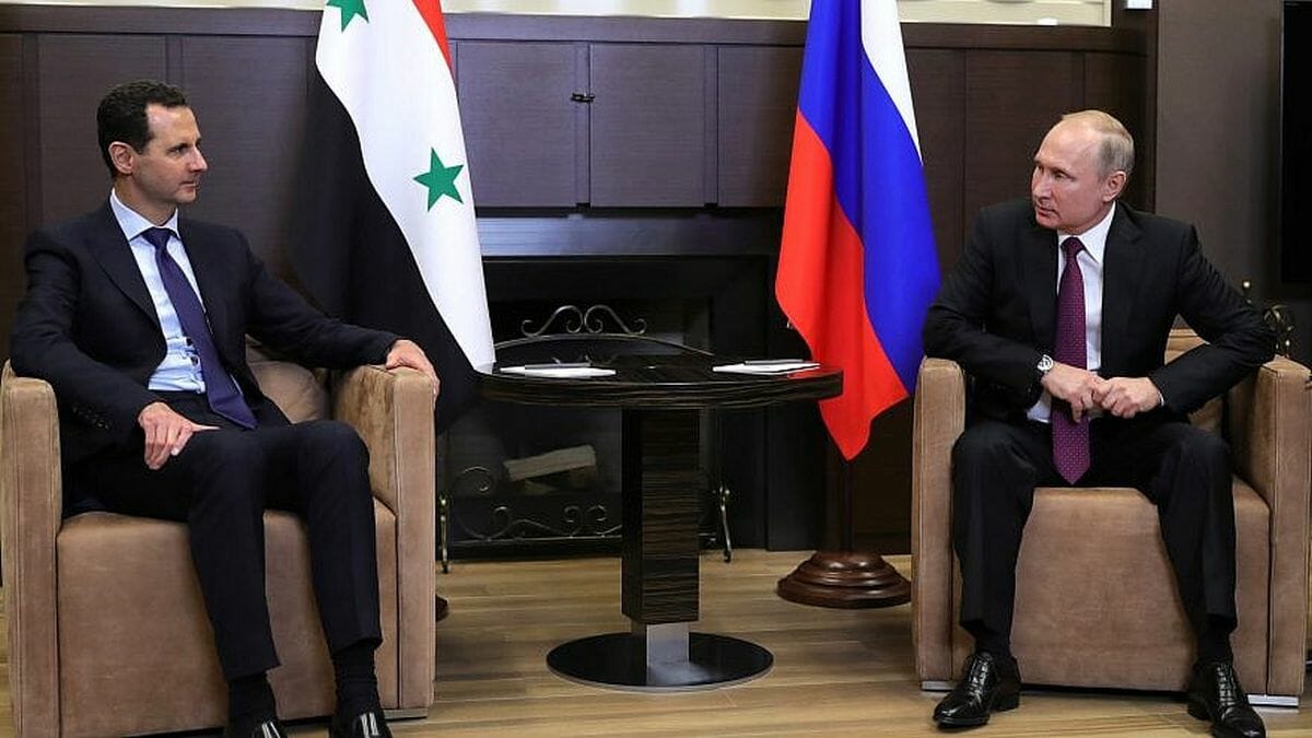 Der russische Präsident Putin und sein syrischer Amtskollege Assad