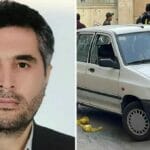 Quds-Brigaden-Offizier Hassan Sayad Khodayari wurde in Teheran in seinem Auto erschossen