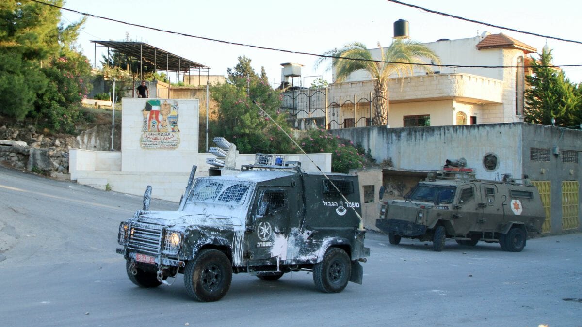 Israelischer Polizeieinsatz zur Verhaftung Terrorverdächtiger in Jenin