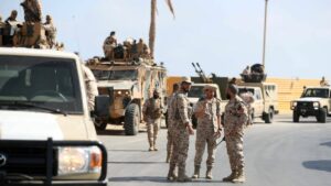 In Tripolis kam es zu Zusammenstößen von Armeeeinheiten und Milizen