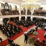 Israels Präsident Herzog spricht vor der jüdischen Gemeinde in Istanbul