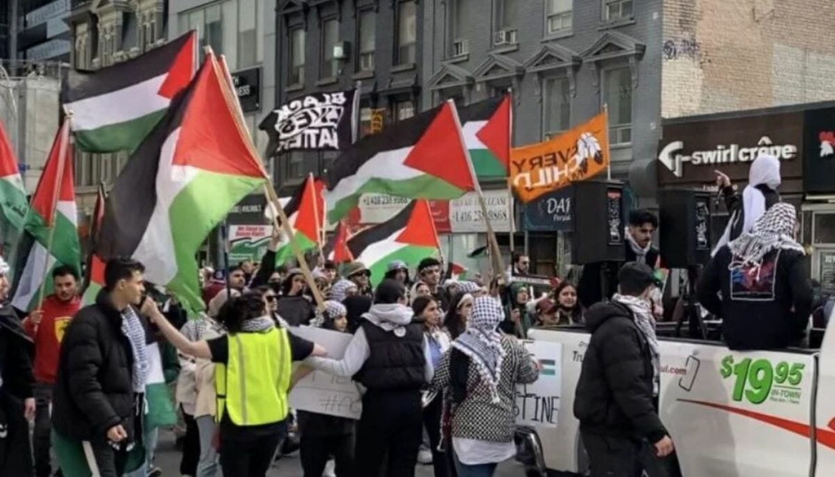 Antisemtische Demonstration in Toronto