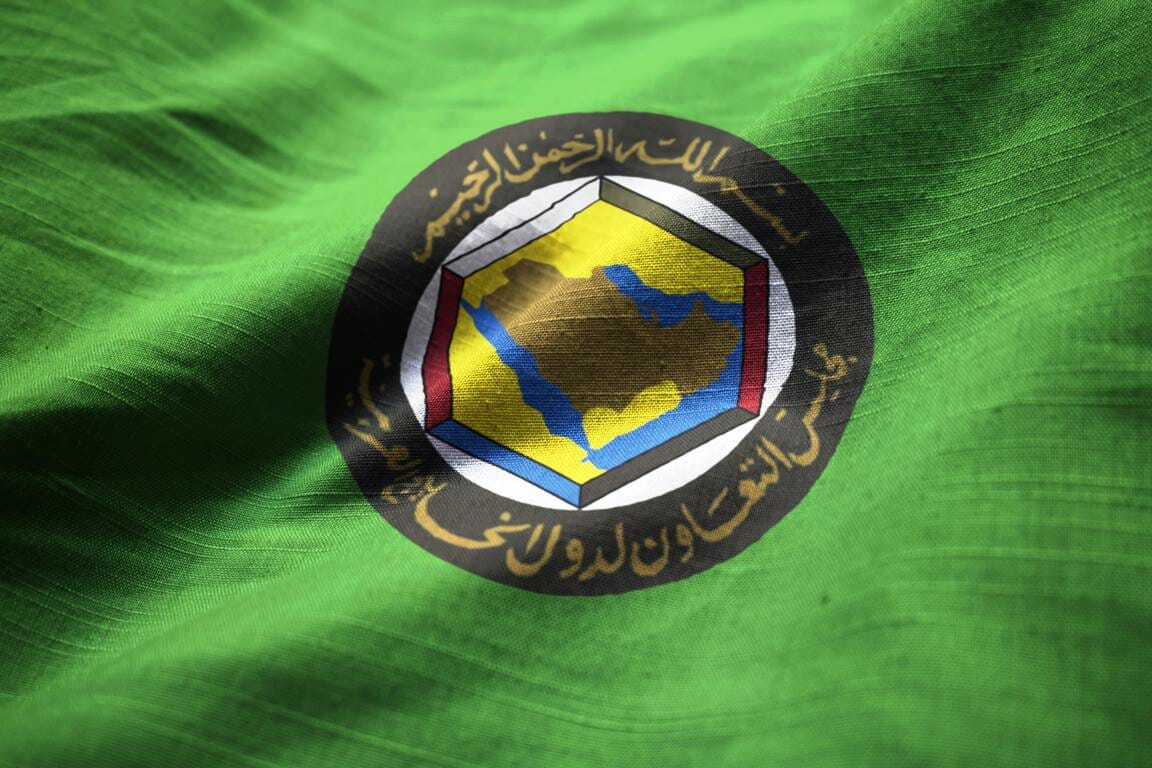 Das Zeichen des Gulf Cooperation Council, dem Dachverband der Golfstaaten. (© imago images/Panthermedia)