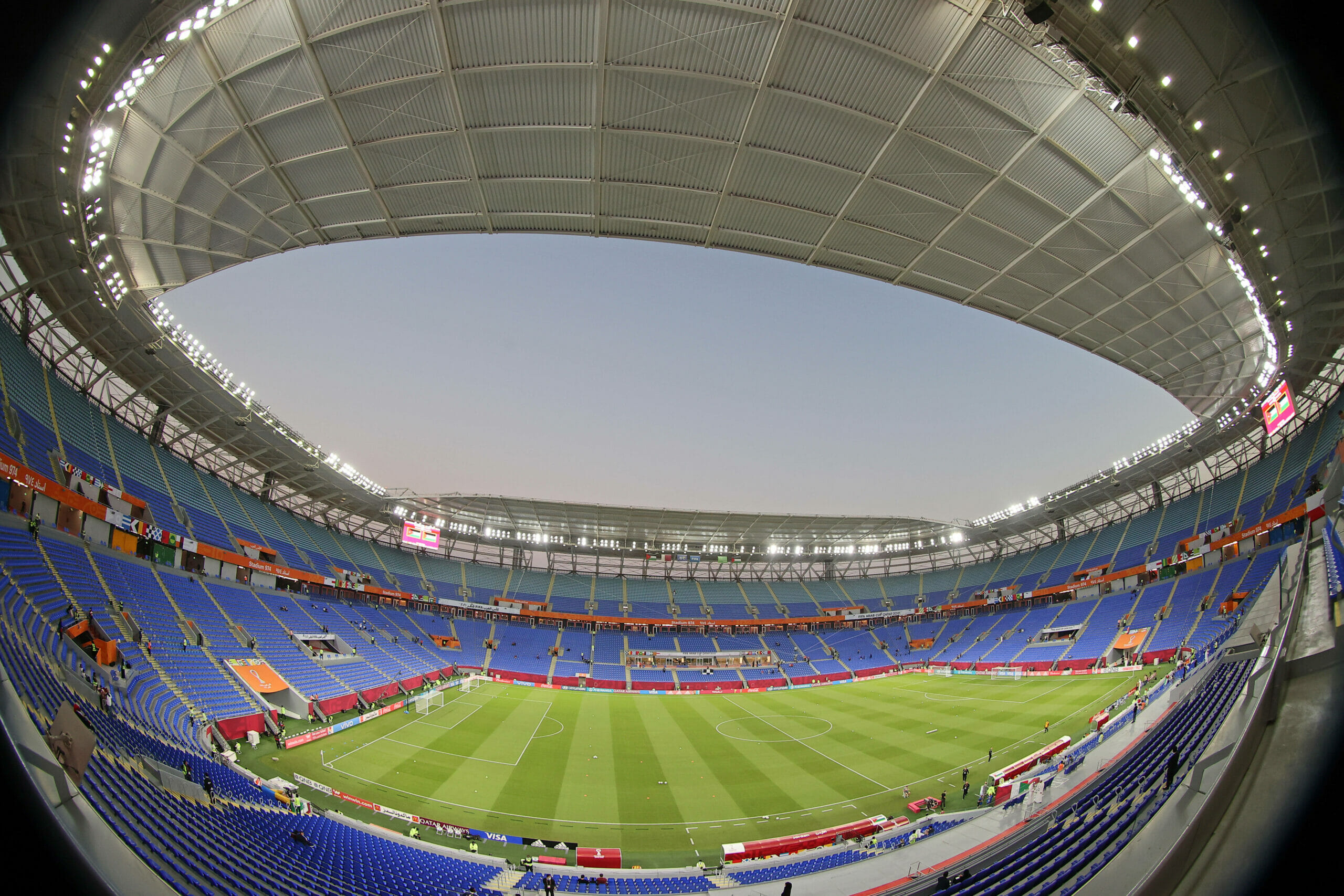 Stadion in Katars Hauptstadt Doha. (© imago images/MIS)