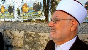 Vorsitzender des Obersten Muslimischen Rates und Hauptprediger der Al-Aqsa-Moschee Ikrima Sabri