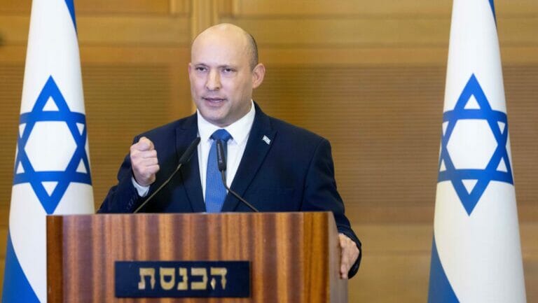 Kündigte seinen Rückzug aus der Politik an: Israels Premier Naftali Bennett
