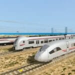 Das geplante Siemens Mobility High-Speed Eisenbahnsystem in Ägypten.