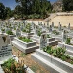 PKK-Friedhof im Nordirak. Die Türkei wirft dem Irak vor, nicht gegen die PKK vorzugehen. (© imago images/ZUMA Wire)