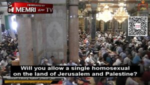 Freitagspredigt in der Al-Aqsa-Moschee in Jerusalem