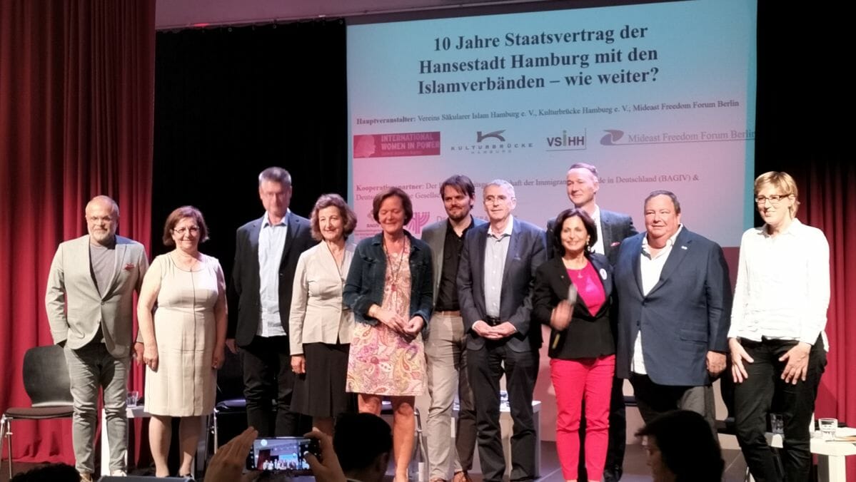 Veranstaltung des Verein Säkularer Islam und befreundeter Organisationen in Hamburg