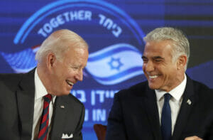 Joe Biden und Yair Lapid