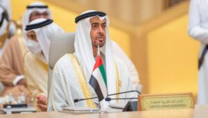 Der Präsident der Vereinigten Arabischen Emirate, Mohamed bin Zayed