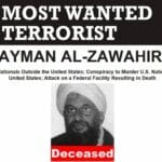 Zawahiris Seite auf der Most-Wanted-Liste des FBI. (Quelle: FBI)