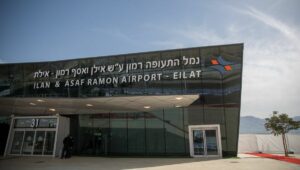 Der Ramon-Flughafen im Süden Israels