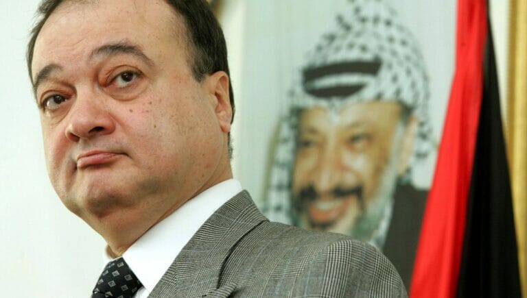 Der Neffe von Jassir Arafat und ehemalige PA-Außenminister, Nasser al-Kidwa