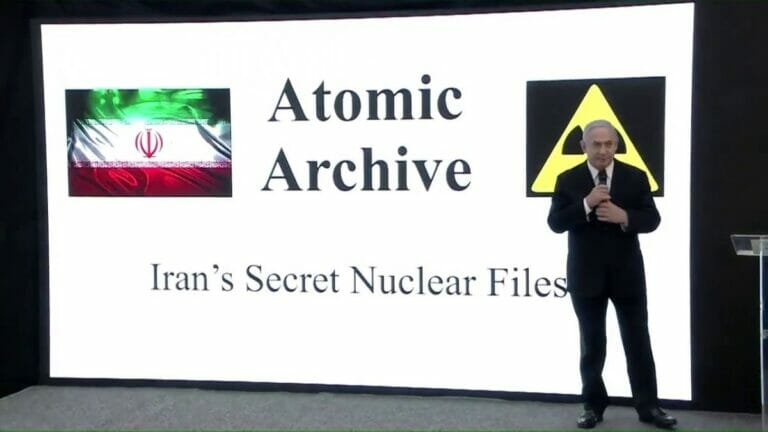 2018 präsentierte Israels damaliger Premier Netanjahu der Welt das iranische Nukleararchiv