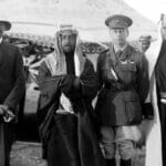 Abdullah bin al-Hussein wurde von den Briten 1921 zum Emir von Transjordanien gemacht