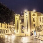 Das libanesische Parlament in Beirut