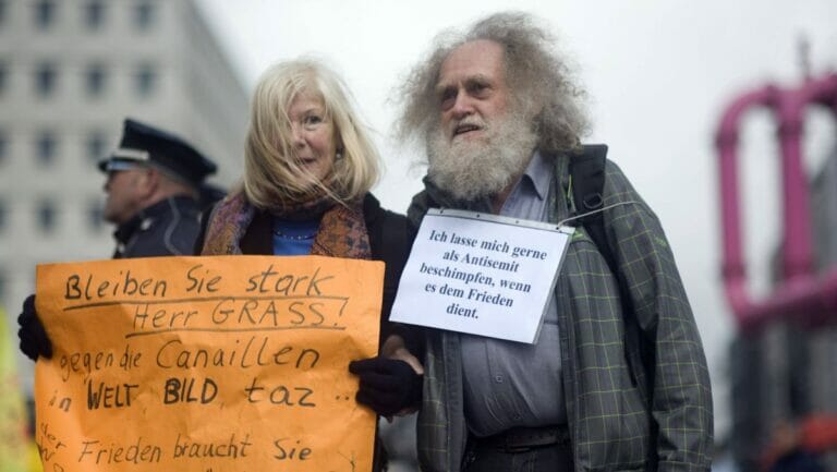 Antisemitismus der guten Gewissens: Solidaritätsdemonstration mit Günter Grass