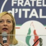 Die Parteichefin der rechtsextremen Partei »Brüder Italiens«, Georgia Meloni,