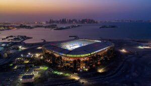 Stadion 974 in Katars Hauptstadt Doha