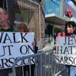 Protest gegen Auftritt von Linda Sarsour in New York