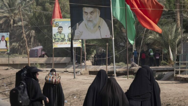 Der anti-iranische Schiitenführer Muqtada al-Sadr