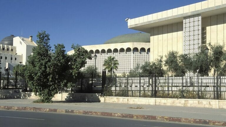 Das Parlamentsgebäude in der jordanischen Hauptstadt Amman